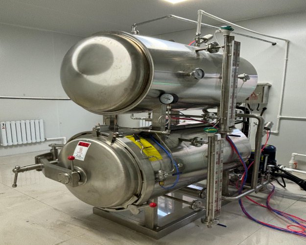 雙層水浴式高溫殺菌釜