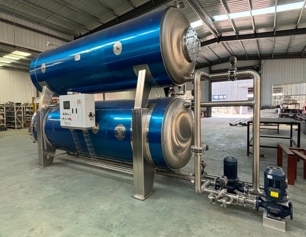 雙層水浴式高溫殺菌釜